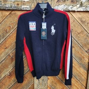 NWT Vintage Ralph Lauren 2010 Team USA Vancouver Olympic Sweater
